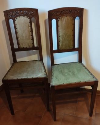 4 SEDIE ANTIQUARIATO