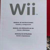 WII Manuale istruzioni canali e impostazioni