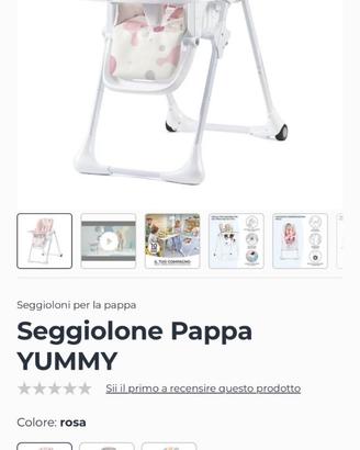Seggiolone prima pappa