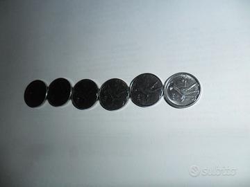 MONETE 50 LIRE MICRO  SERIE 1990/1995 INTROVABILI