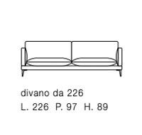 Divano Doimo mod. Klint