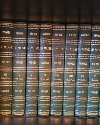 LE MUSE, ENCICLOPEDIA DI TUTTE LE ARTI - 12 VOLUMI
