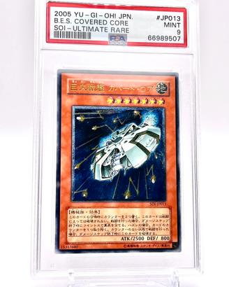 Yu-Gi-Oh B.E.S Covered Core JP PSA 9 Mint Ultimate