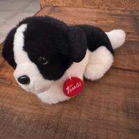 Peluche Trudi originale - Cagnolino Bianco e Nero