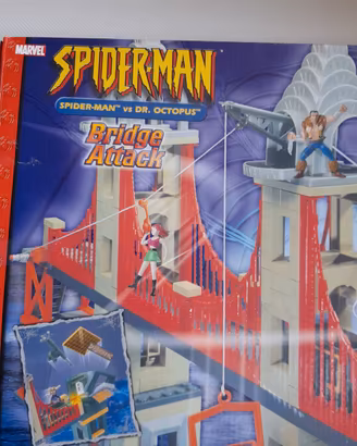 Spiderman Marvel Costruzioni Bridge Attack 2003
