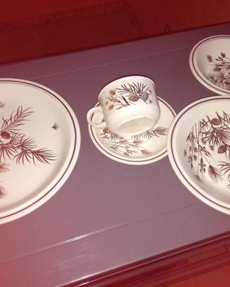 Servizio 2 pezzi Staffordshire made in England