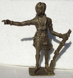 Guerriero antica scultura arte africana 204