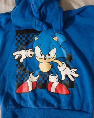 felpa e cappellino SONIC