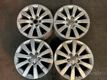 CERCHI IN LEGA 17 ORIGINALI AUDI A4