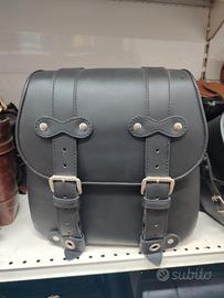 Mono borsa moto semi rigida 22 litri chiusura lucc
