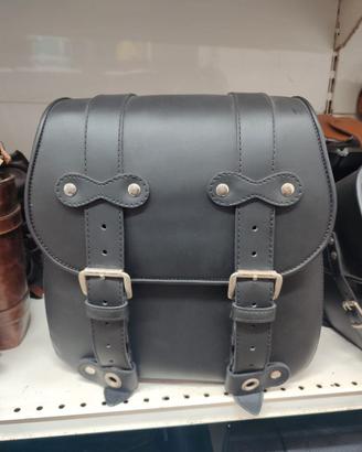Mono borsa moto semi rigida 22 litri chiusura lucc