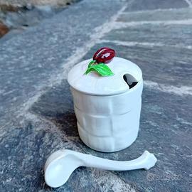 Barattolo ceramica da collezione Italia '60 '70