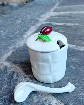 Barattolo ceramica da collezione Italia '60 '70