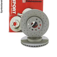 Vw t4 dischi freno Zimmermann ventilati e forati