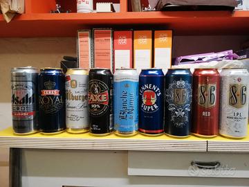 Lattine di birra da collezione 400 pezzi