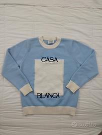 Maglione Casablanca azzurro 