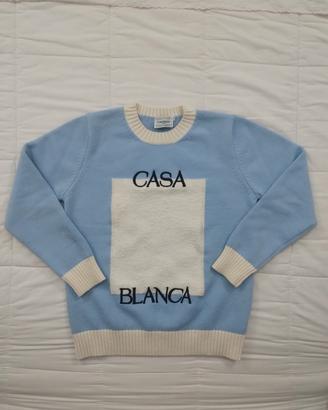Maglione Casablanca azzurro 