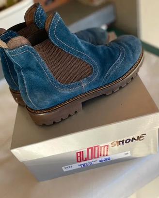 Stivaletti Chelsea Blu Taglia 36 Bloom