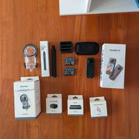 Insta360 X3 con Dive Case e molto accessori