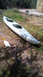 Kayak canoa biposto da mare