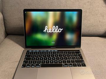 Macbook Pro 13” 2019 Intel, touchbar, 256 GB