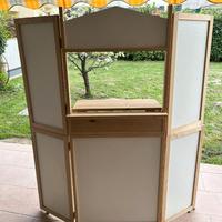 TEATRINO in legno per marionette etc..