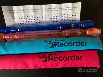 Flauto dolce diritto uso scolastico