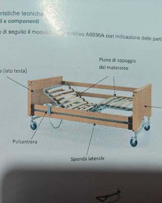 Letto Elettrico a 3 Snodi – KSP Aurora A8936A

