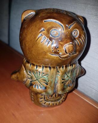 Statuetta vintage ceramica soprammobili sovietica
