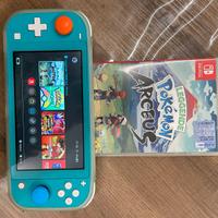 Nintendo switch + pokemon arceus+acc