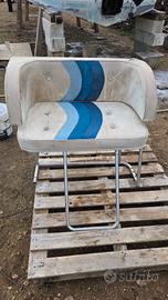 Sedile barca singolo e biposto