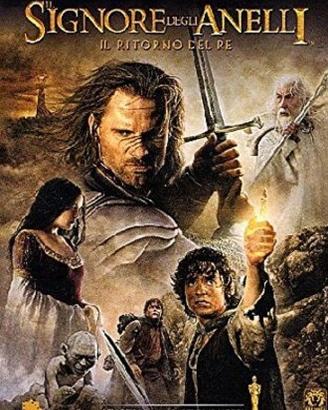 3 dvd il Signore degli Anelli