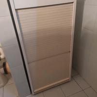 Mobiletto bianco cm 44 x 45 altezza cm 95