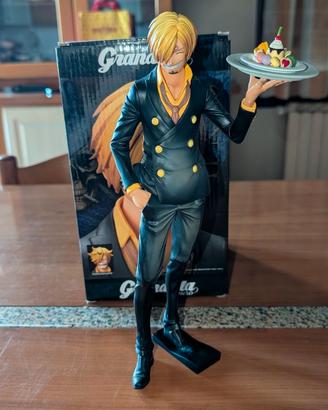 One Piece Sanji Grandista Nero Banpresto Originale
