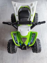 Quad elettrico per bambini Injusa Kawasaki 12V