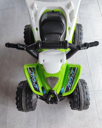 Quad elettrico per bambini Injusa Kawasaki 12V