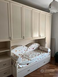 Armadio ponte con letto (usato pochissimo)