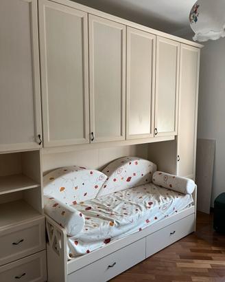 Armadio ponte con letto (usato pochissimo)