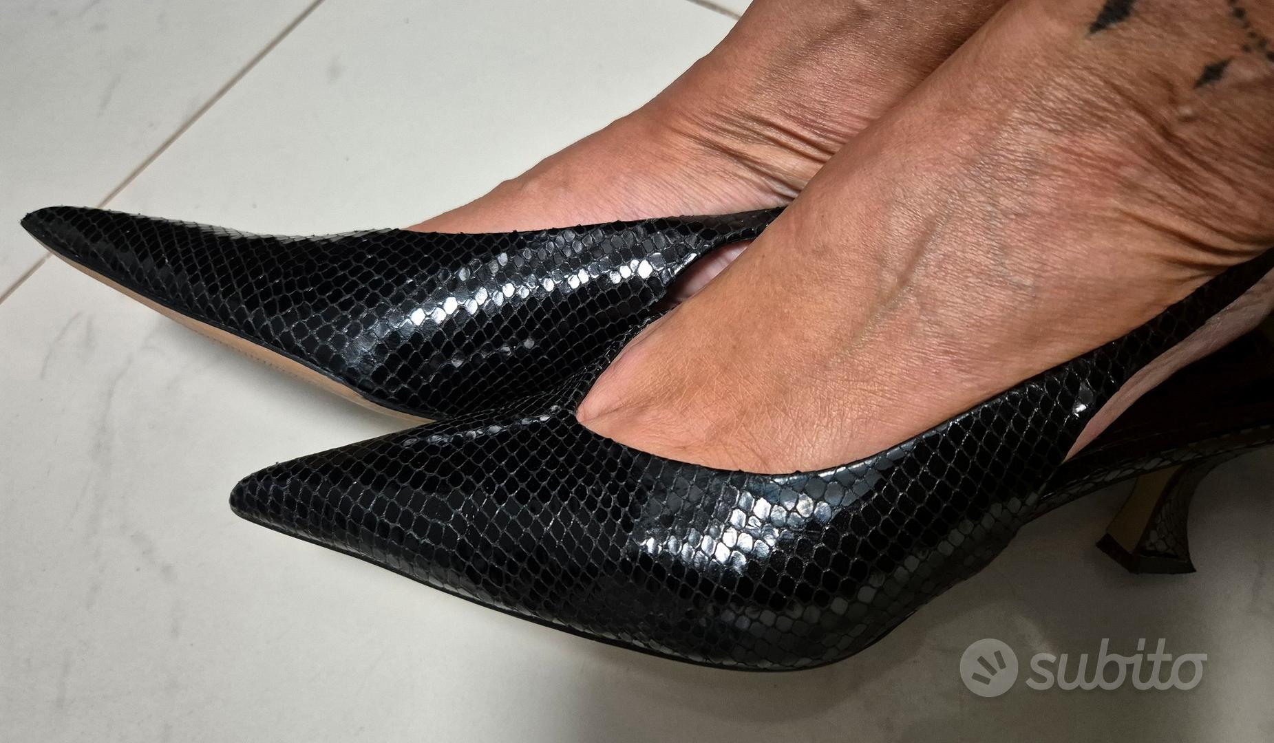 Zara scarpe pitonate n. 41 Abbigliamento e Accessori In vendita a Barletta Andria Trani