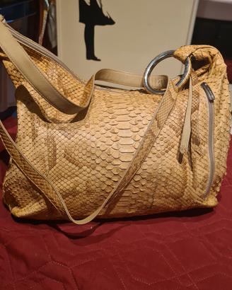 borsa in vero pitone 