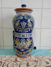 maiolica farmacia  Boccini Luigi “Seme de Lino”