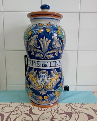 maiolica farmacia  Boccini Luigi “Seme de Lino”