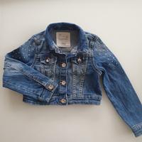 giacca jeans bambina 3/4 anni 