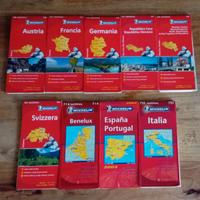 Lotto 15 cartine stradali