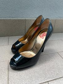 Décolleté vernice nera Dolce&Gabbana