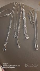 set gioielli  in argento 925