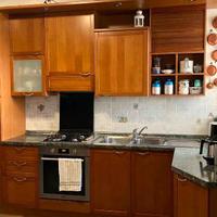 CUCINA CILIEGIO COMPLETA DI  LAVELLO E PIANO COTT.