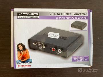 CONVERTITORE VGA-HDMI RISOLUZIONE FULL HD