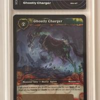 Ghostly Charger Loot Card originale World of Warcr