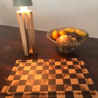 Tagliere legno fatto a mano